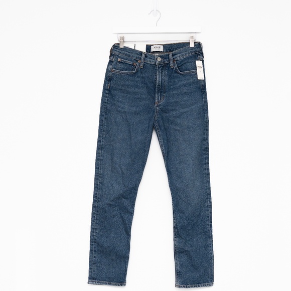 AGOLDE - Merrel Mid Rise Straight Jeans - Picture 1 of 15